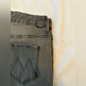MOTHER Gray Denim Jeans. Size 26